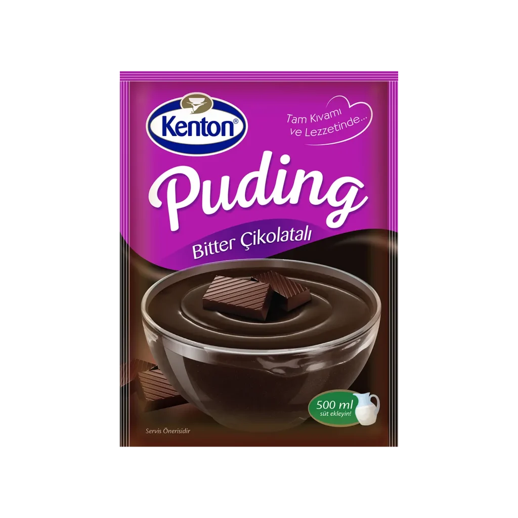 Kenton Bitter Çikolatalı Puding 100 g