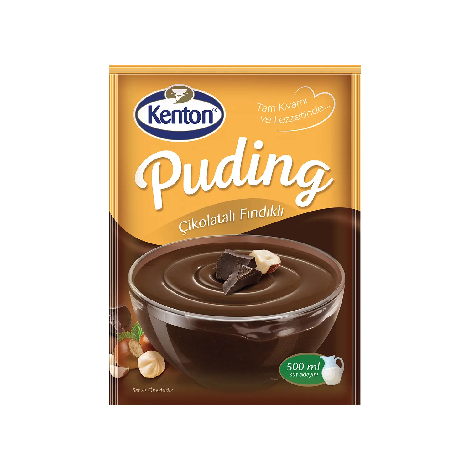 Kenton Çikolatalı Fındıklı Puding 100 g