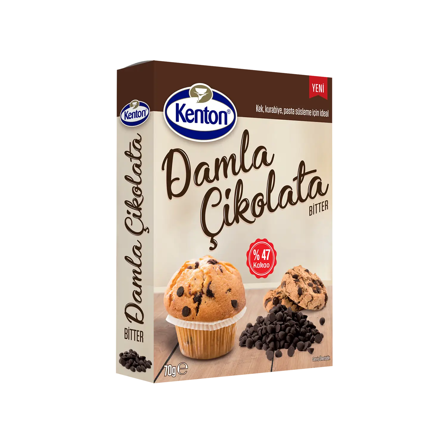 Kenton Damla Çikolata Bitter 70 g