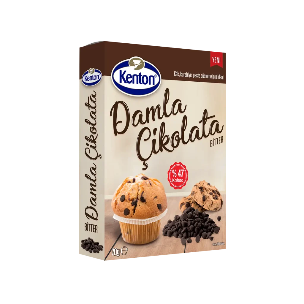 Kenton Chocolate Drops Bitter 70 g