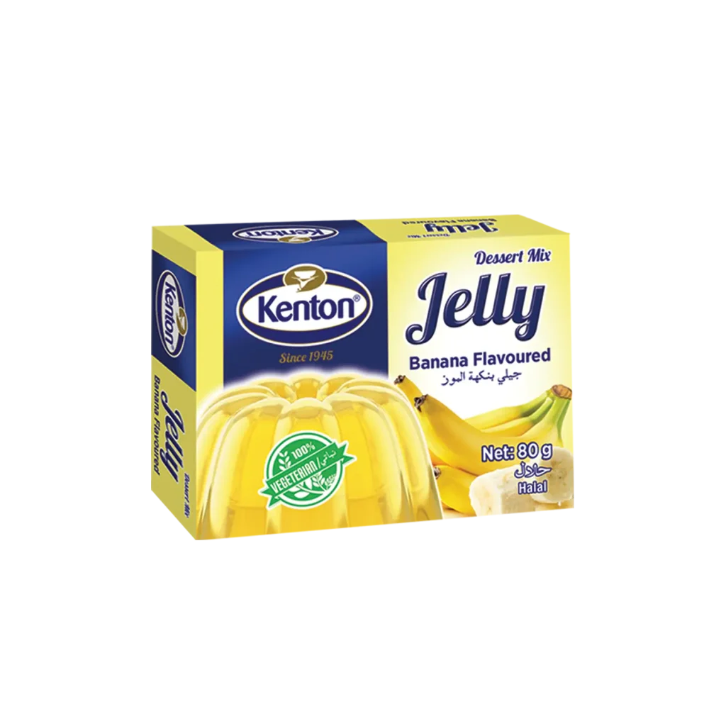 جيلي نباتي بنكهة الموز 80 جم
