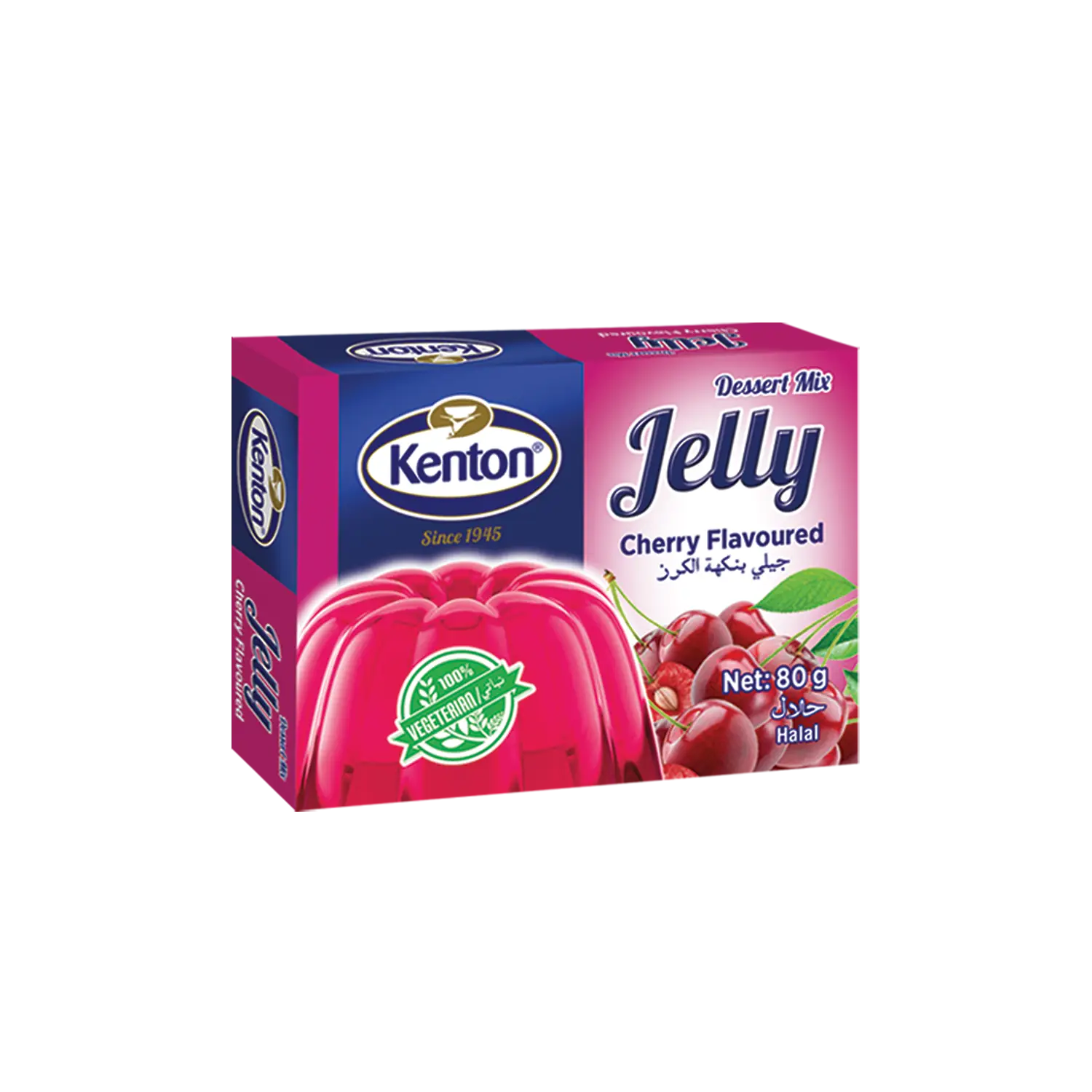 Kenton Vegetal Jelly Cherry Flavoured 80 g