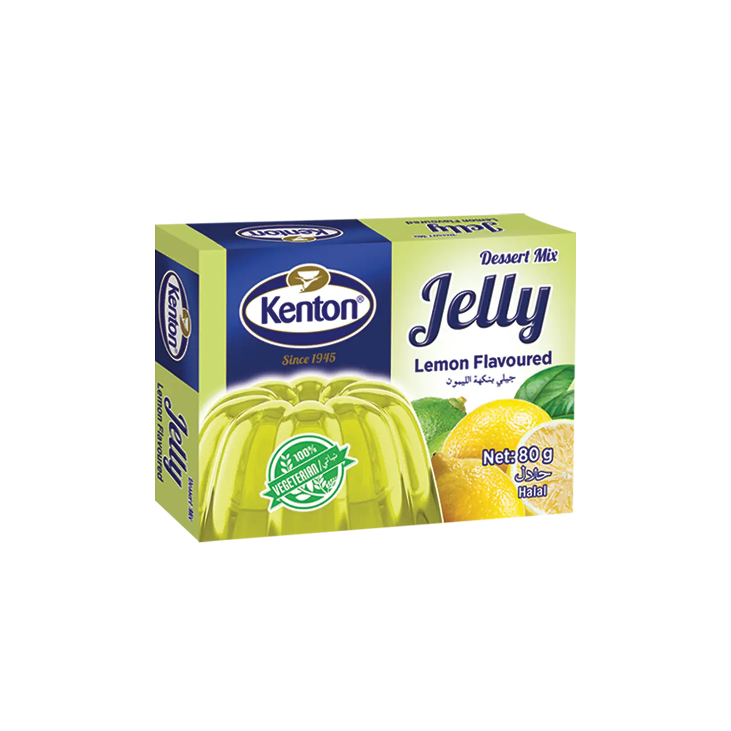 Kenton Vegetal Jelly Lemon Flavoured 80 g