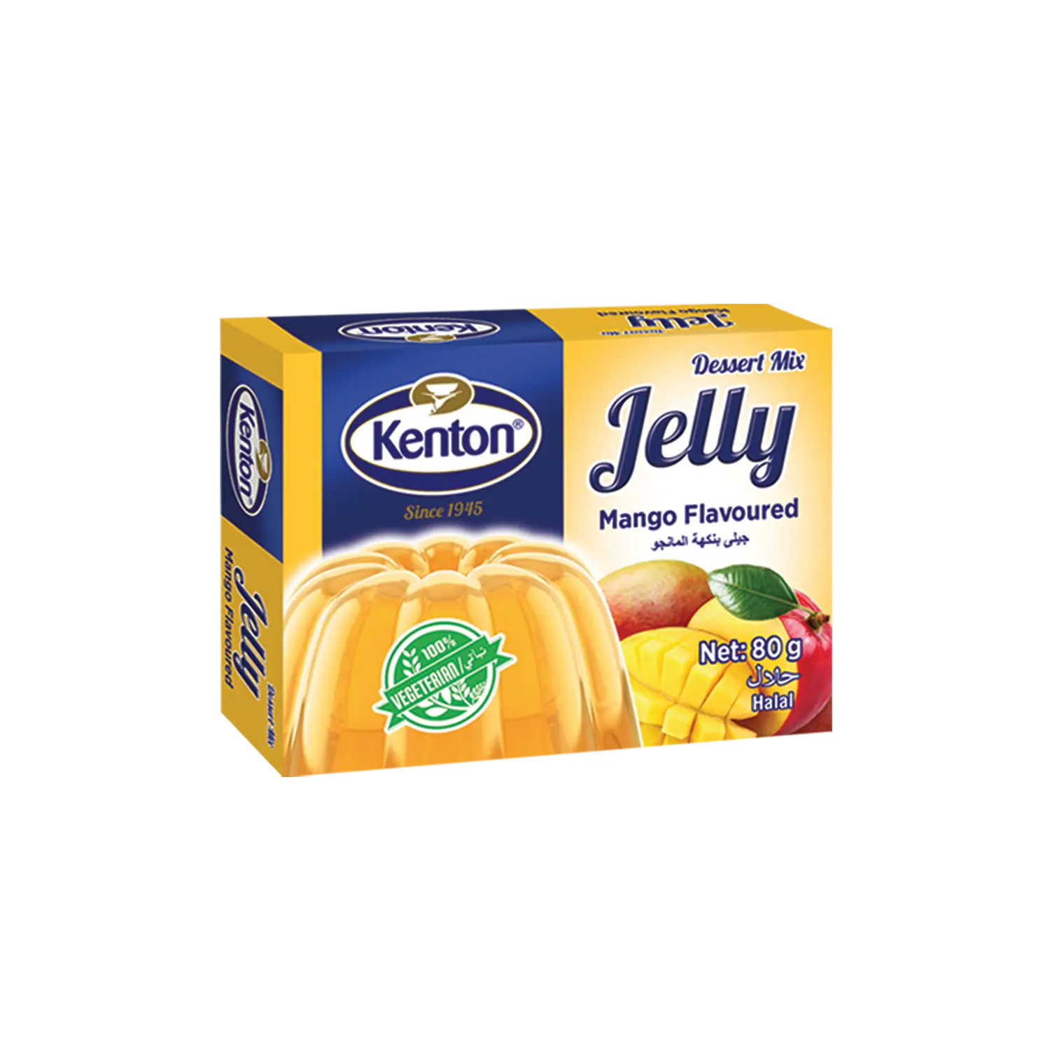 Kenton Vegetal Jelly Mango Flavoured 80 g