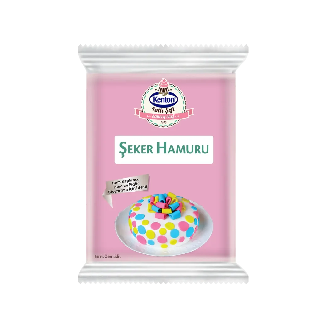 Kenton Tatlı Şefi  Şeker Hamuru Pembe 200 g