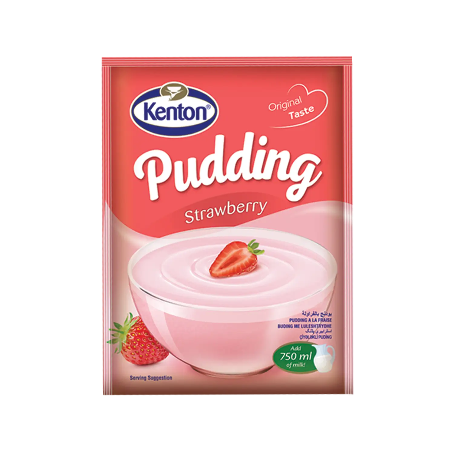 Kenton Strawberry Pudding 125 g