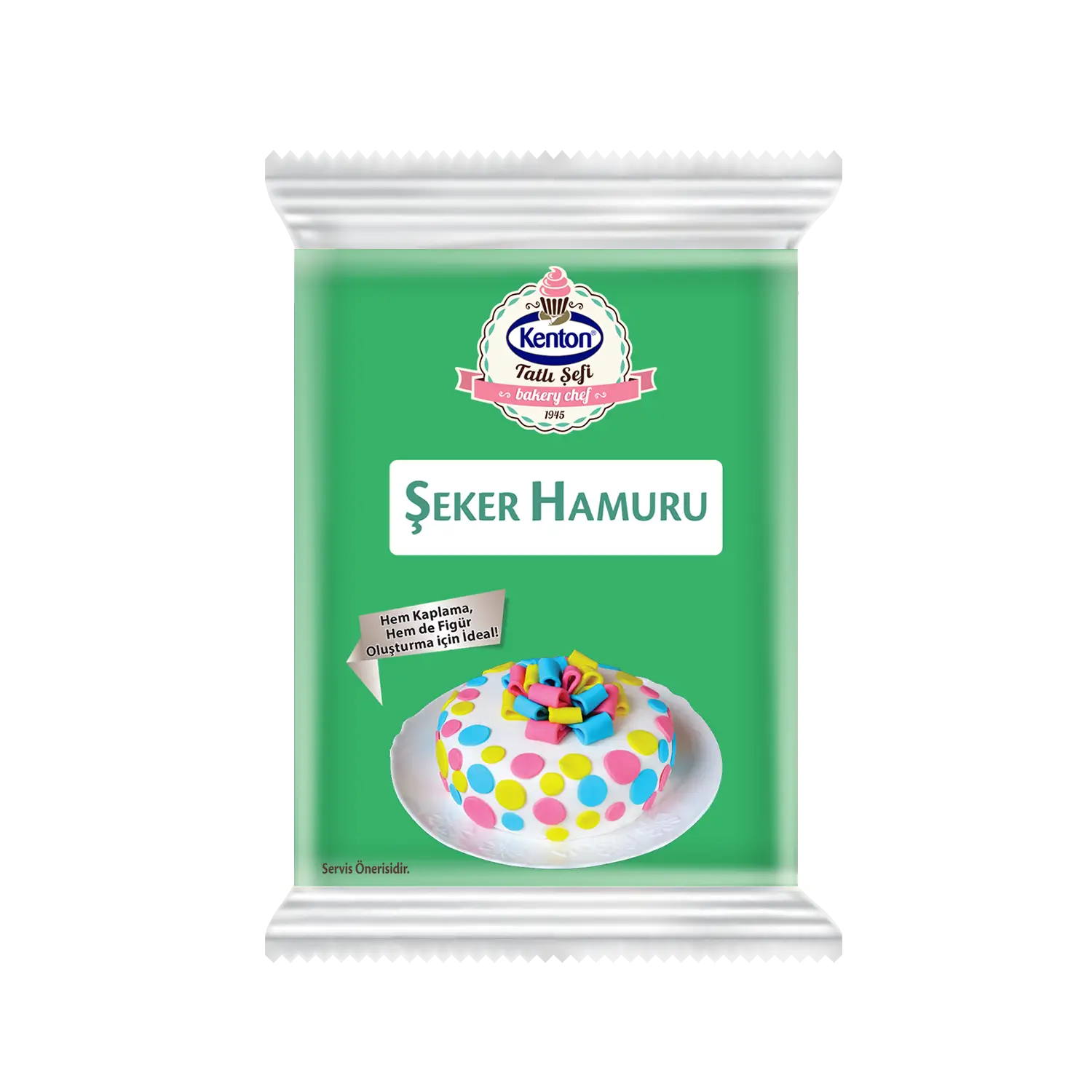 Kenton Tatlı Şefi  Şeker Hamuru Yeşil 200 g